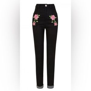 Collectif Becca Rose Denim Jeans